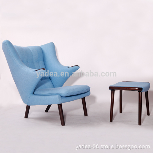 Hans J Wegner papa bear chair for living room/hotel/office